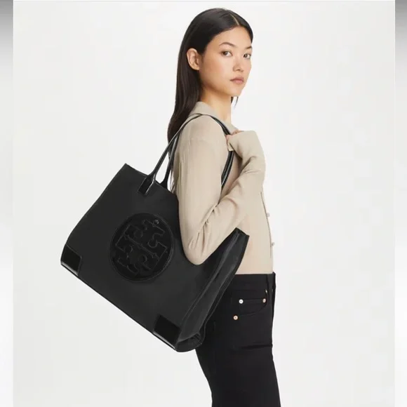 💖 TRADED💖Tory Burch Ella Patent Tote Bag - Picture 2 of 12